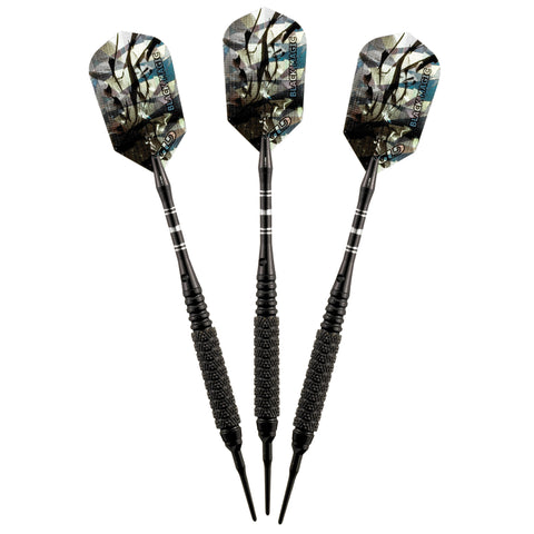 Image of Viper Black Magic Soft Tip Darts 10 Knurled Rings 18 Grams