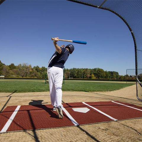 Image of DiamondTurf Home Plate Mat Clay 6x12 | 1235890