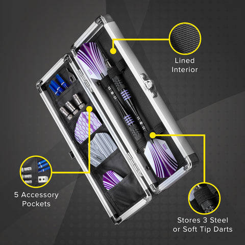 Image of Casemaster Accolade Aluminum Dart Case