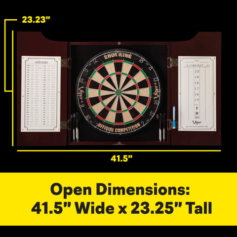 Image of Viper Hudson All-In-One Dart Center Mahogany