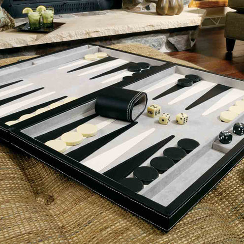 Image of Mainstreet Classics Classic 18" Backgammon Set