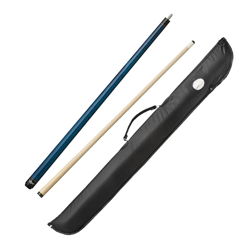 Image of Viper Elite Series Blue Unwrapped Cue and Casemaster Cono Case