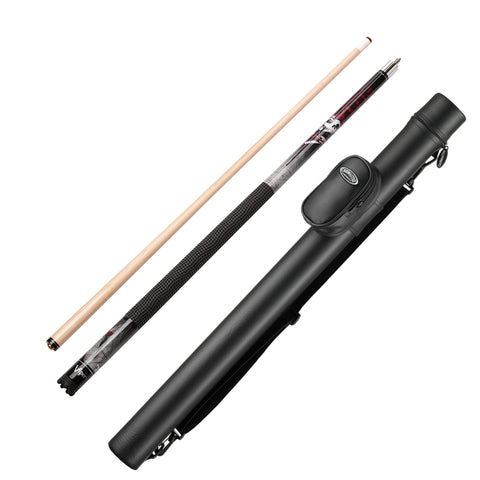 Image of Viper Revolution Outlaw Cue and Casemaster Q-Vault Supreme Black Cue Case