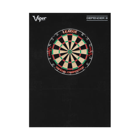 Image of Viper League Sisal Dartboard and Wall Defender III