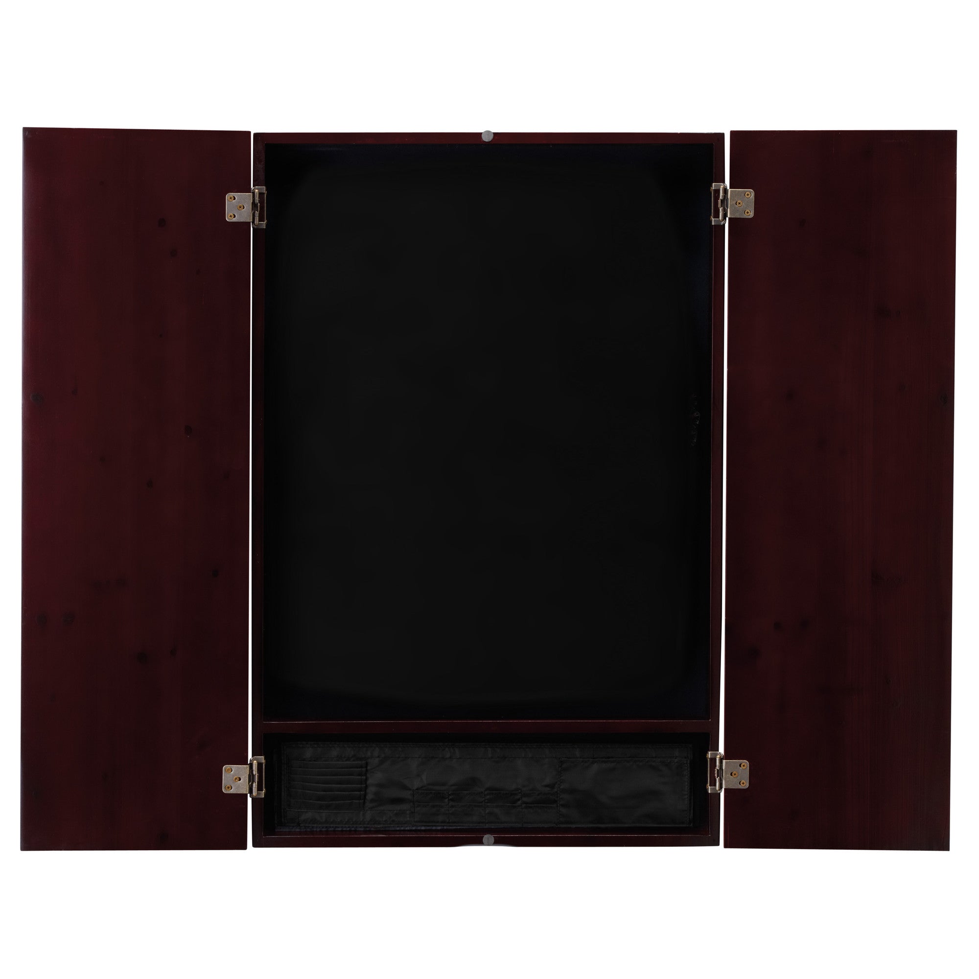 Viper Metropolitan Mahogany Soft Tip Dartboard Cabinet, 797 Electronic Dartboard, and Dart Laser Line