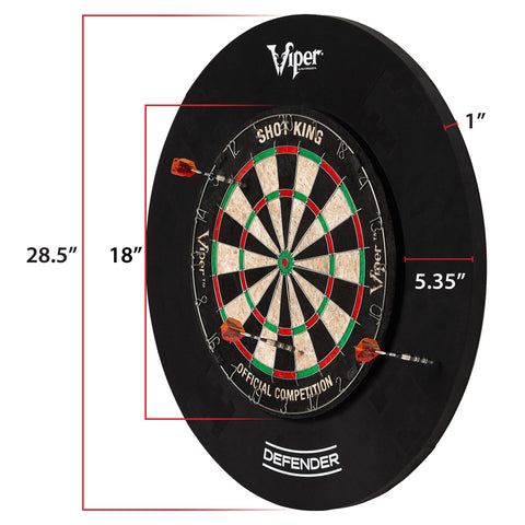 Image of Viper Wall Defender Dartboard Surround