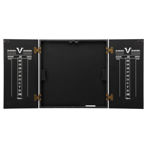 Image of Viper Hideaway Dartboard Cabinet with Reversible Traditional Dartboard