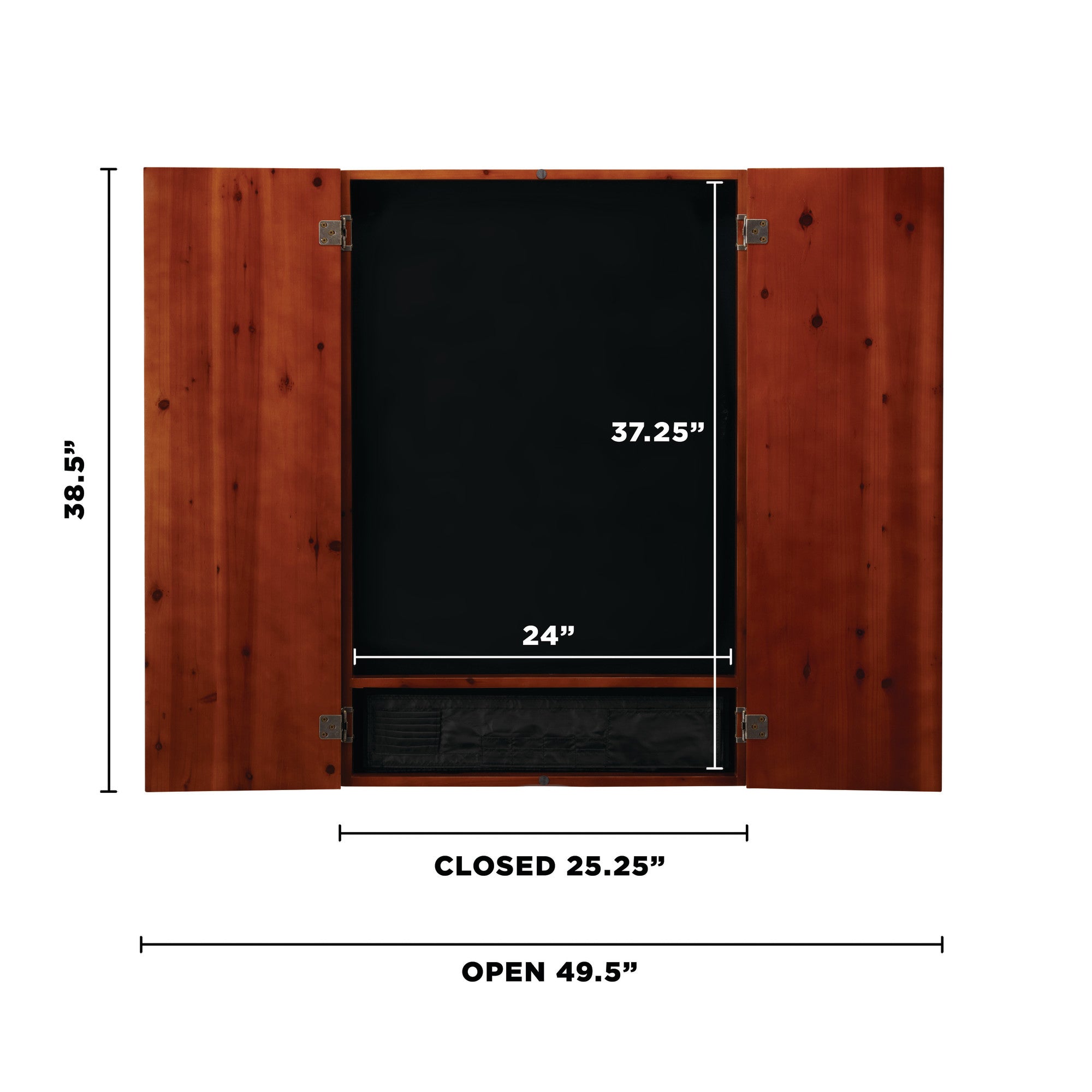 Viper Metropolitan Cinnamon Soft Tip Dartboard Cabinet, 800 Electronic Dartboard, and Dart Laser Line