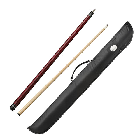 Image of Viper Elite Series Red Unwrapped Cue and Casemaster Q-Vault Supreme Black Cue Case