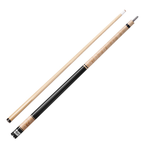 Image of Viper Naturals Birdseye Cue and Casemaster Classic Q-Vault 1Butt 1Shaft Cue Case