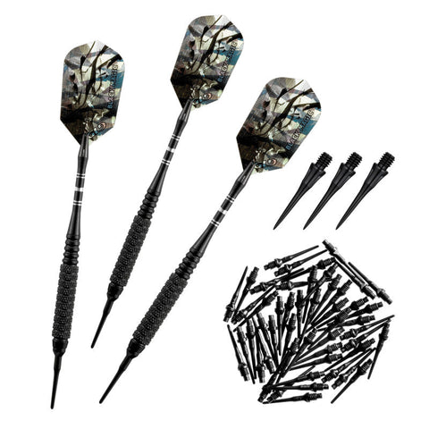 Image of Viper Black Magic 10 Knurled Rings Conversion Dart Set 18 Grams