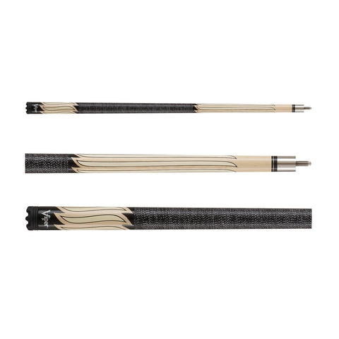 Image of Viper Sinister Series Cue with White Stripe Design