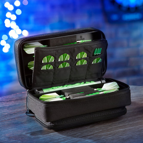 Image of Casemaster Plazma Pro Dart Case with Black Zipper and Phone Pocket