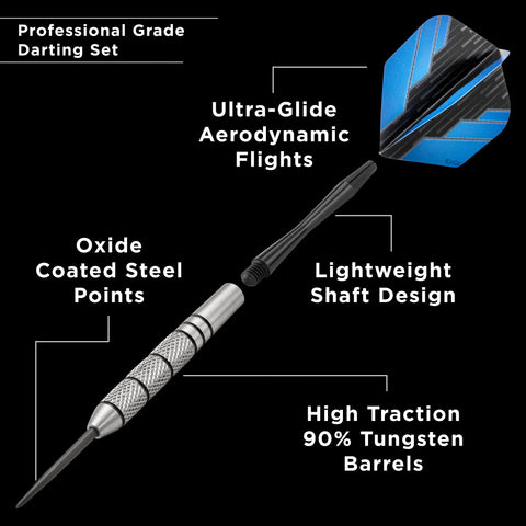 Image of Fat Cat Bulletz 90% Tungsten Steel Tip Darts 23 Grams