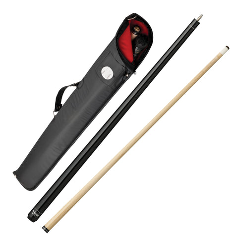 Image of Viper Elite Series Black Unwrapped Cue and Casemaster Cono Case