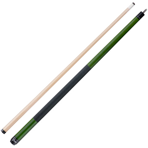 Image of Viper Elite Series Green Wrapped Cue and Casemaster Q-Vault Supreme Black Cue Case
