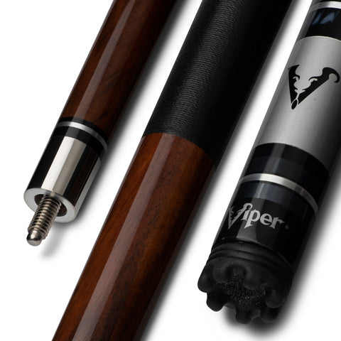 Image of Viper Sinister Series Cue with Brown Stain