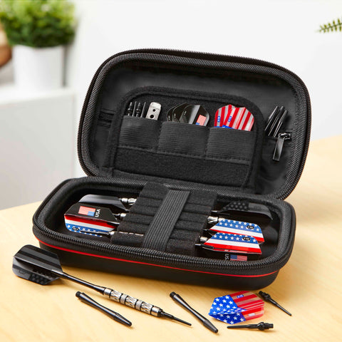 Image of Casemaster Sentinel Dart Case American Flag Art Series
