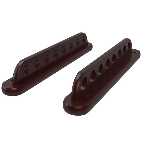 Image of Viper Traditional Mahogany 8 Cue Wall Cue Rack