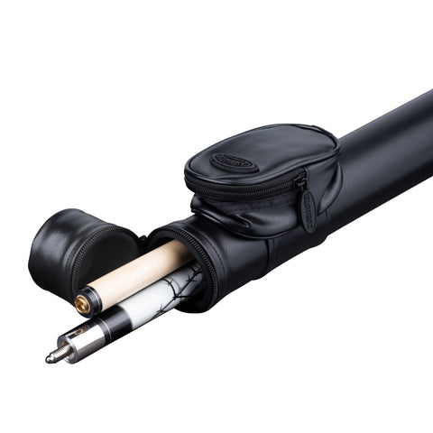 Image of Viper Revolution Spider Cue and Casemaster Q-Vault Supreme Black Cue Case