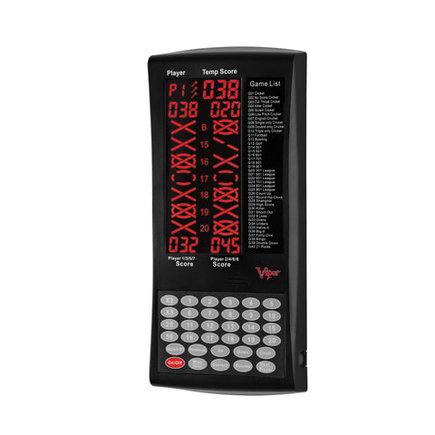 Image of Viper Dead-On Bristle Dartboard, ProScore, Black Mariah Steel Tip Darts 22 Grams, Dart Laser Line, and Wall Defender