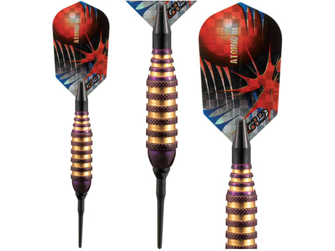 Image of Viper Atomic Bee Purple Soft Tip Darts 16 Grams - HomeFitPlay