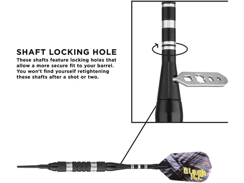 Image of Viper Black Ice Silver Soft Tip Darts - HomeFitPlay