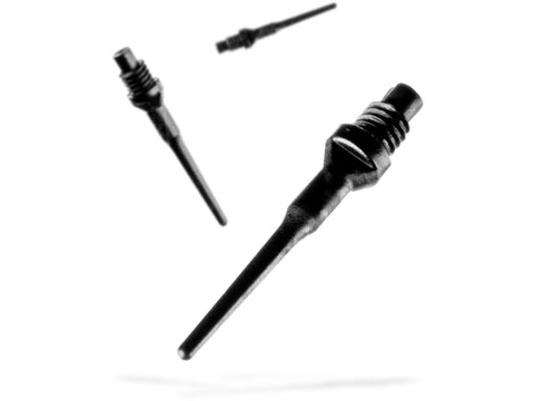 Image of Viper Tufflex Tips II 2BA Black 500Ct Soft Dart Tips - HomeFitPlay