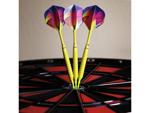 Image of Elkadart Neon Yellow Soft Tip Darts 18 Grams - HomeFitPlay