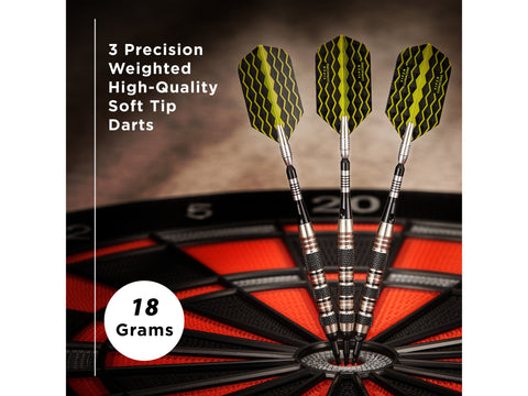 Image of Viper The Freak Soft Tip Darts Knurled and Shark Fin Barrel 18 Grams - HomeFitPlay