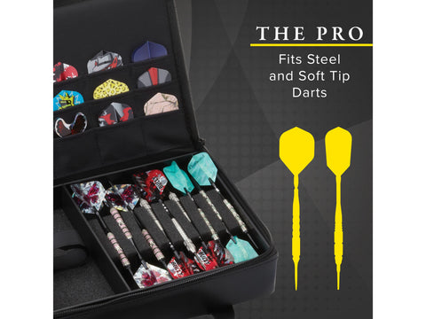 Image of Casemaster The Pro Leather Dart Case - HomeFitPlay