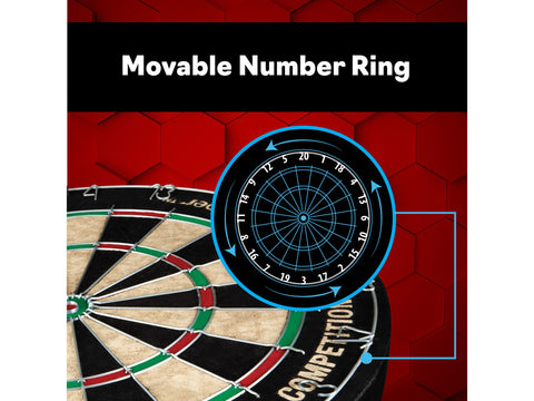 Image of Viper Dead-On Sisal Dartboard - HomeFitPlay