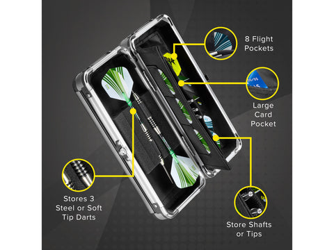 Image of Casemaster Sole Aluminum Dart Case - HomeFitPlay