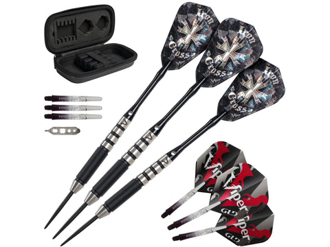 Image of Viper Desperado 80% Tungsten Steel Tip Darts Iron Cross 24 Grams - HomeFitPlay