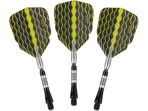 Image of Viper The Freak Steel Tip Darts Knurled and Shark Fin Barrel 22 Grams - HomeFitPlay