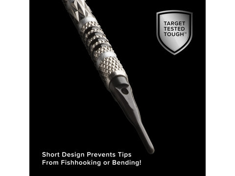 Image of Viper Tufflex Tips SS 2BA Black 1000Ct Soft Dart Tips - HomeFitPlay