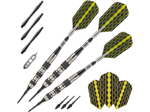 Image of Viper The Freak Soft Tip Darts Knurled and Shark Fin Barrel 18 Grams - HomeFitPlay