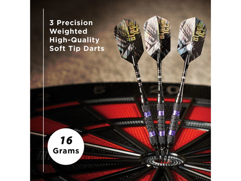 Image of Viper Black Ice Purple Soft Tip Darts - HomeFitPlay
