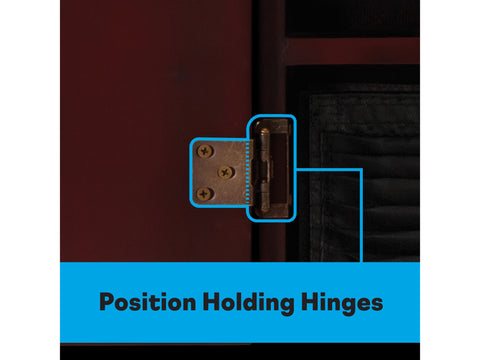 Image of Viper Metropolitan Mahogany Steel Tip Dartboard Cabinet - HomeFitPlay