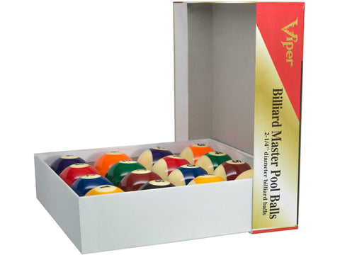 Image of Viper Billiard Master Pool Ball Set - HomeFitPlay