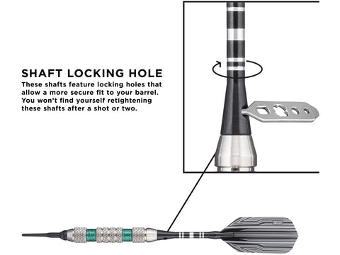 Image of Viper Wind Runner Green Soft Tip Darts 18 Grams - HomeFitPlay