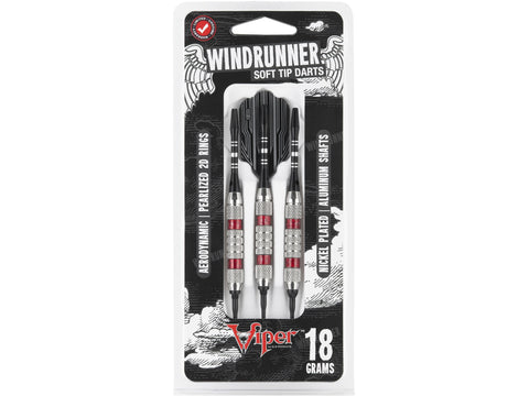 Image of Viper Wind Runner Red Soft Tip Darts 18 Grams - HomeFitPlay