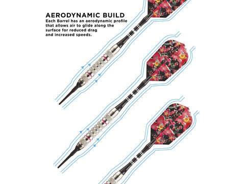 Image of Viper Desert Rose Soft Tip Darts 16 Grams - HomeFitPlay