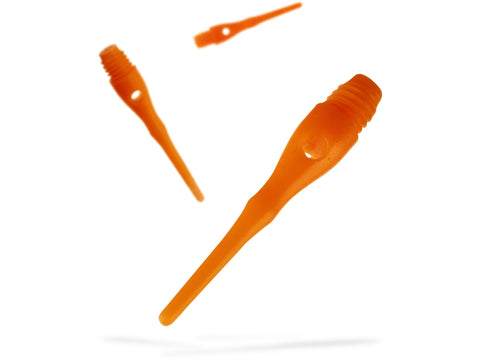 Image of Viper Tufflex Tips III 2BA 1000Ct Soft Dart Tips Orange - HomeFitPlay
