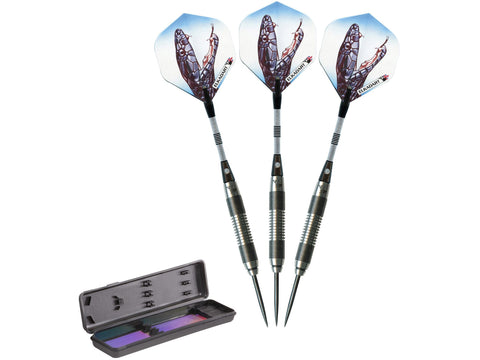 Image of Elkadart Black Mamba 80% Tungsten Steel Tip Darts - HomeFitPlay