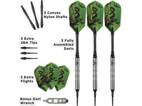 Image of Viper Sidewinder 80% Tungsten Soft Tip Darts Shark Fin Barrel 18 Grams - HomeFitPlay