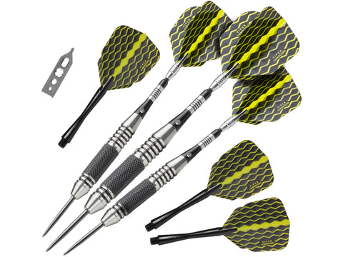 Image of Viper The Freak Steel Tip Darts Knurled and Grooved Barrel 22 Grams - HomeFitPlay