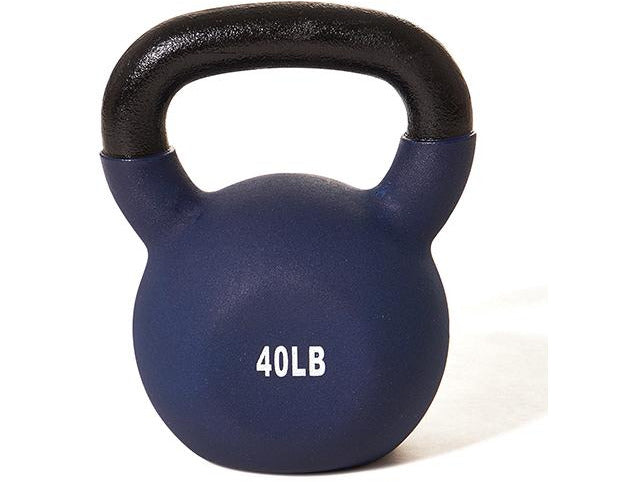 Champion Barbell® Vinyl Coated Kettlebell (40lb) - HomeFitPlay