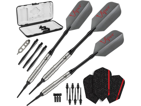 Image of Viper V Factor 90 percent tungsten soft tip darts for precision throws, balance, and competitive play