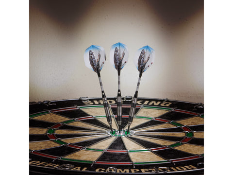 Image of Elkadart Black Mamba 80% Tungsten Steel Tip Darts - HomeFitPlay